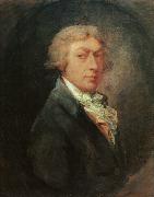 GAINSBOROUGH, Thomas Self-Portrait dfhh France oil painting artist